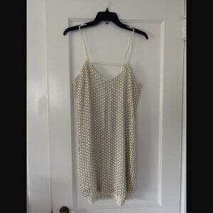 Parker sequin v-back mini Dress